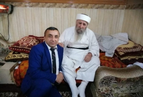 The representative of the IFCO met with the spiritual leader of the Yazidis in Sheikhan