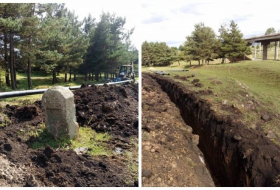 В Восточной Грузии остановили строительство газопровода из-за археологических памятников