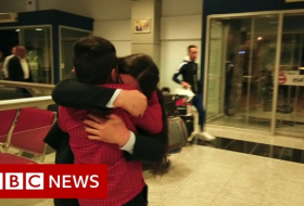 The Yazidi family reunited after being IS slaves