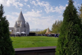 Сегодня в Армении состоялось открытие храма «Quba heft merê dîwanê u Tawûsê Melek»