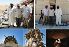 In Shangale the region continue to recover Yazidi temples