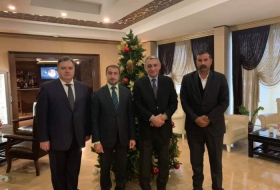 The delegation from the Yazidi party 