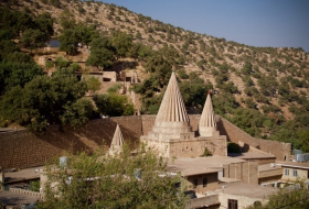 Archaeologists of the American University restore the Yezidi temple Lalish