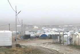 Yazidis in mount Sinjar camp call for humanitarian settlement
