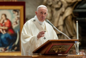 The Pope stated the importance of dialogue to resolve the 