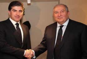 Presidents of Kurdistan and Armenia discuss economic ties