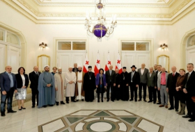 The President of Georgia received spiritual leaders of different denominations