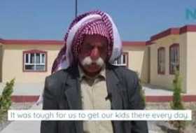 A new school for Yazidi children has been built in Sinjar