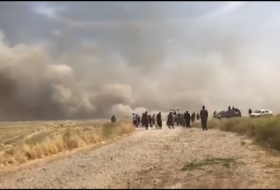 The burning of fields of Yazidi farmers and migrants continues
