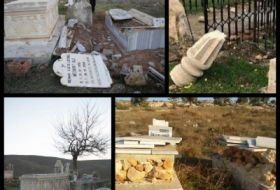 Yazidi shrines desecrated by terrorist-backed groups in Afrin