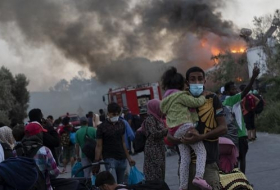 Пожар в Мории: европейцы спешат на помощь