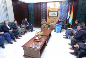 Speaker of the Kurdistan Parliament R. Fayek received a group of Yazidi refugees
