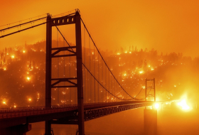 До 500 000 человек были эвакуированы в штате Орегоне из-за масштабного пожара