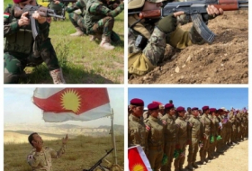 The international coalition praises the bravery of female Peshmerga fighters who are also fighting Yazidi girls