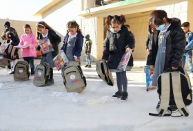 Nadia's Initiative and USAID Provide School Supplies to Students in Sinjar