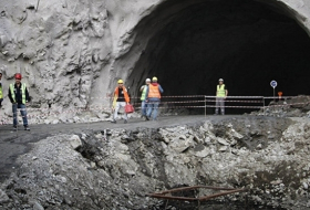 Construction of the longest tunnel in Georgia has begun on the Rikot Pass