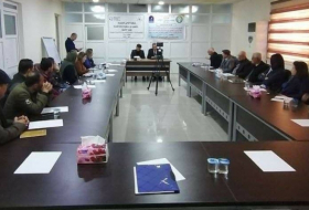 The meeting of Yazidi poets and writers at the forum in Bashika