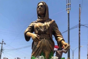 В Синуне открыт памятник матери-героине Гюле