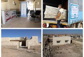 Nadias Initiative is restoring the primary ambulance center in the places where the Yazidi population lives