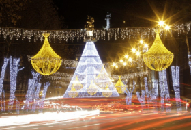 Мэрия Тбилиси потратит на иллюминацию улиц 207 тысяч лари