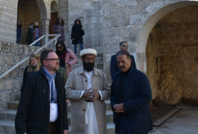 UNITAD Special Adviser Christian Reacher visited Lalesh Yezidis