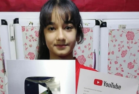 Езидская девочка Алин Халаф получила «серебряный щит» от YouTube
