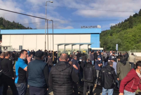 Работники IDS Borjomi провели акцию протеста из-за новых контрактов