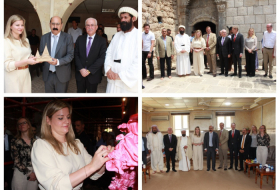 A delegation from the Netherlands visited the Yezidi shrine of Lalesh