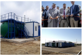 ООН строит новую водоочистную станцию в Синджарском районе