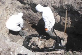 The exhumation of new mass graves of Yazidis was completed in Sinjar