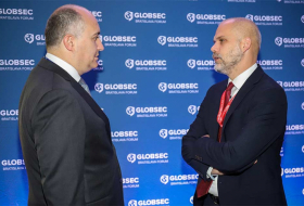 Министры обороны Грузии и Словакии встретились в рамках форума GLOBSEC в Братиславе