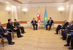 Ираклий Гарибашвили встретился с премьер-министром Казахстана Алиханом Смаиловым