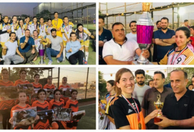 Office Lalish organization held a football match between women's teams to commemorate the 9th anniversary of Yazidi genocide