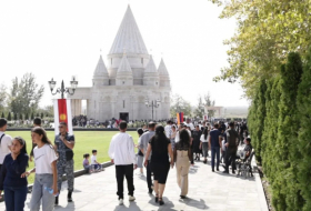 Праздник, посвященный дню открытия езидского храма в Армении