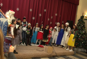 New Year's Eve party at the House of Yazidis in Tbilisi