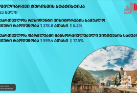 Geostat: The number of local visitors increased by 6.2 percent in 2023