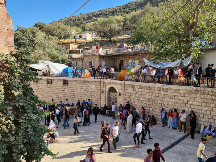 Более 200 тысяч езидских паломников посетят Лалеш в честь празднования «Cemaya Şixadî»