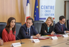 Yazidi activist and nobel peace laureate Nadia Murad signed an agreement between the international organization for FOR migration (IOM) and France 