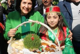 Georgian President congratulates ethnic Azerbaijanis on Novruz Bayrami