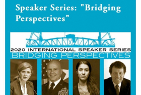 Di 4ê Adarê de, Nadia Murad bû axaftvan ji bo Seroka 2020 International Speaker Series: Bridging Perspective