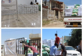 Гуманитарная помощь в районах Бортелла и  Кормелис в том числе и для езидского меньшинства