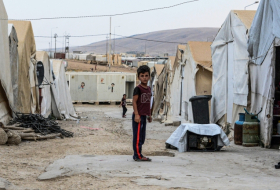 Yazidi refugees are scared because of an attack by terrorist groups in the vicinity of their camp of residence