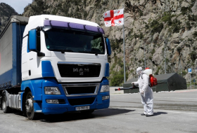 33.4 thousand truck drivers tested for coronavirus when entering Georgia