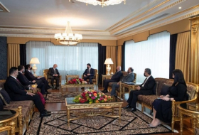 Meeting of Nechirvan Barzani and the Special adviser to the UN Investigation team