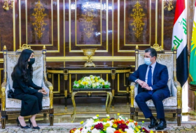 Надия Мурад провела встречу с премьер министром Курдистана Мансуром Барзани