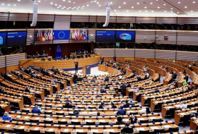 Во время рассмотрения грузинского вопроса в Европарламенте погас свет