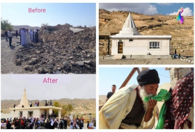 «Инициатива Надии» восстанавливает храм Шеха Хасана в Синджаре