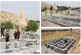 Nadia's Initiative is restoring the Shehubakr Temple in Bashiqa