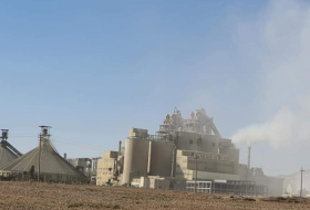 Цементный завод загрязняет экологию близь лежавших езидских деревень Шангала (Синджар)