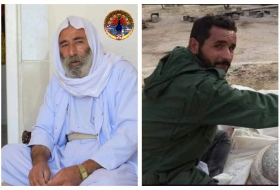Heroes of the Yezidi people Sheikh Kheder Hodeda and Mrid Shahbaz Daro